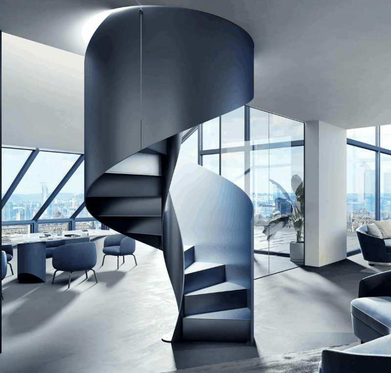 Dinatale - Scale a chiocciola